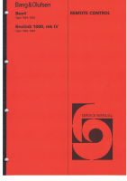 Bang & Olufsen - Beo_4-Service-Manual